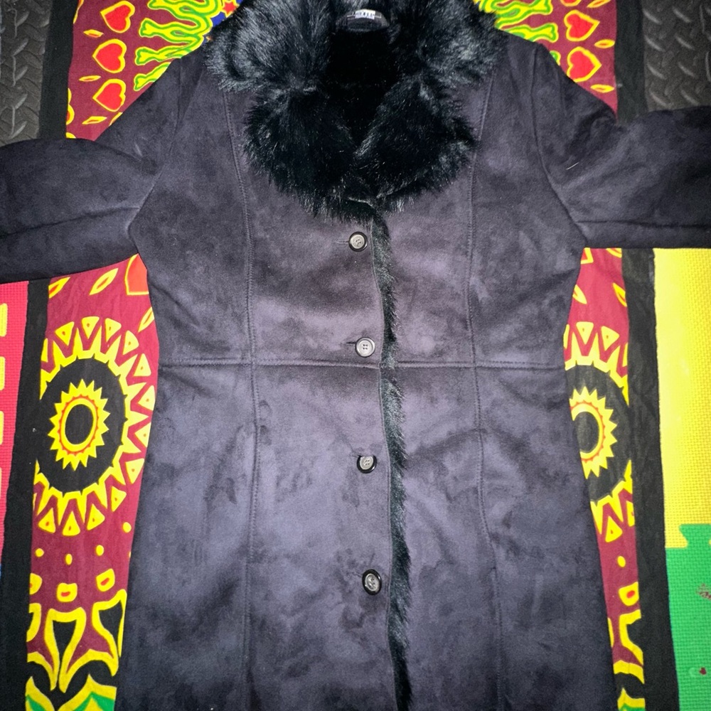 MixIt Suede Dress coat or casual wear. Matches everything. Stay looking smooth!